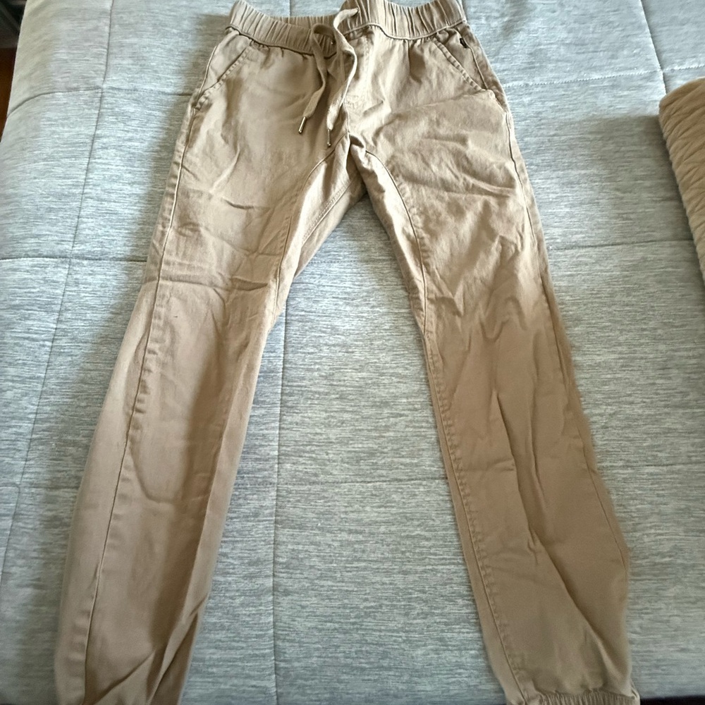 Men’s Tan Joggers